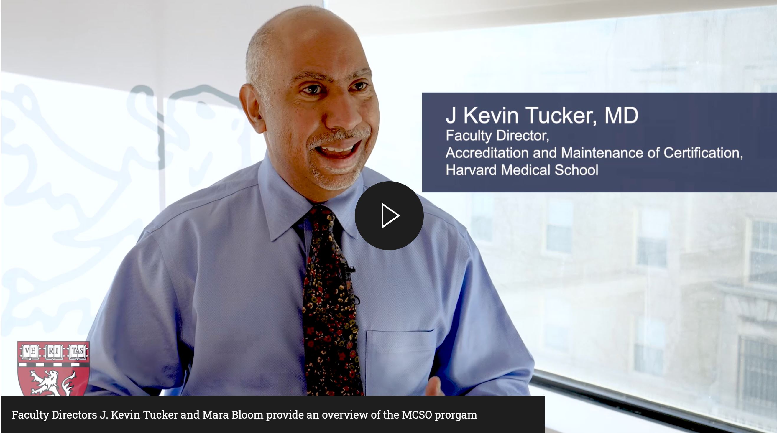 Kevin Tucker Harvard Medical School Video