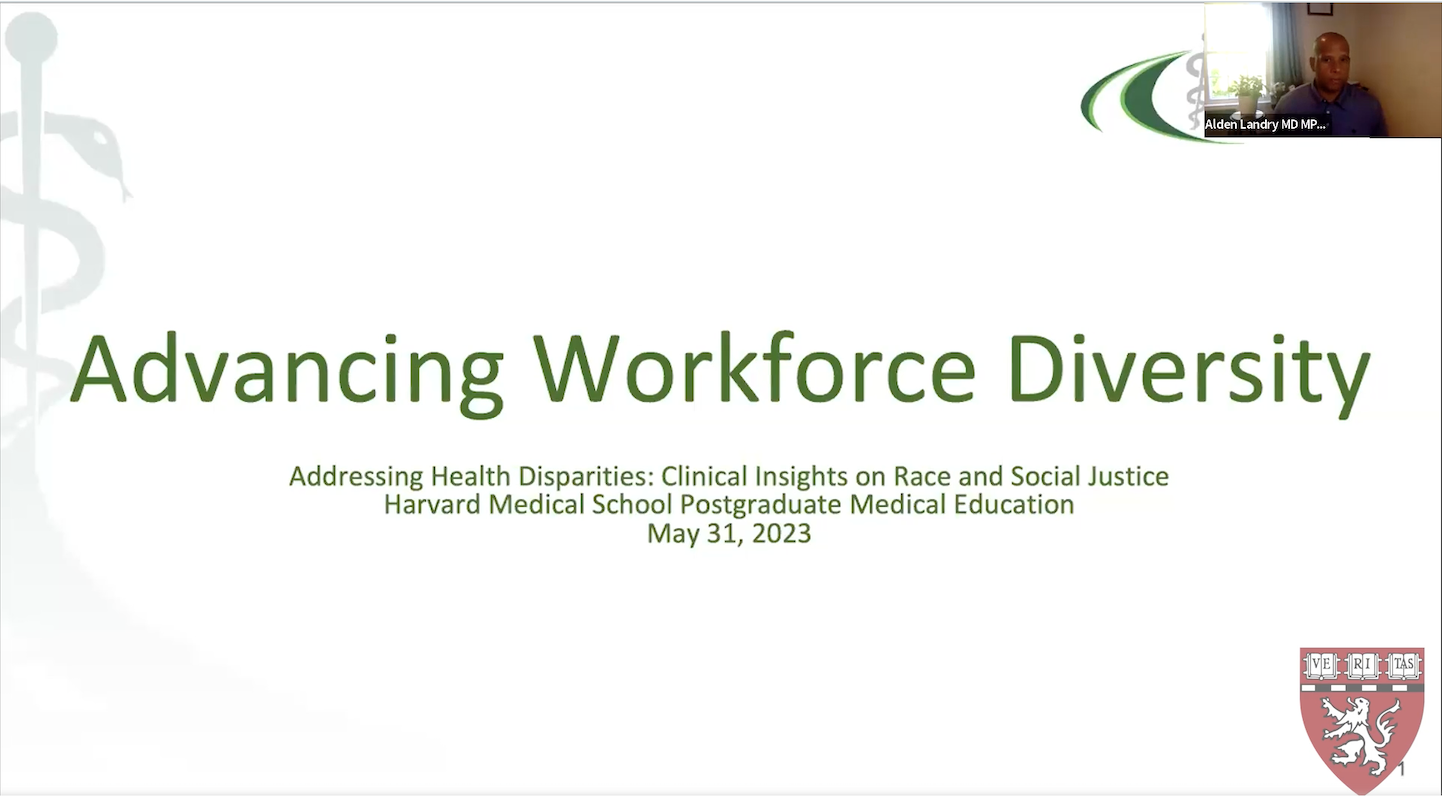 advancing workforce diversity